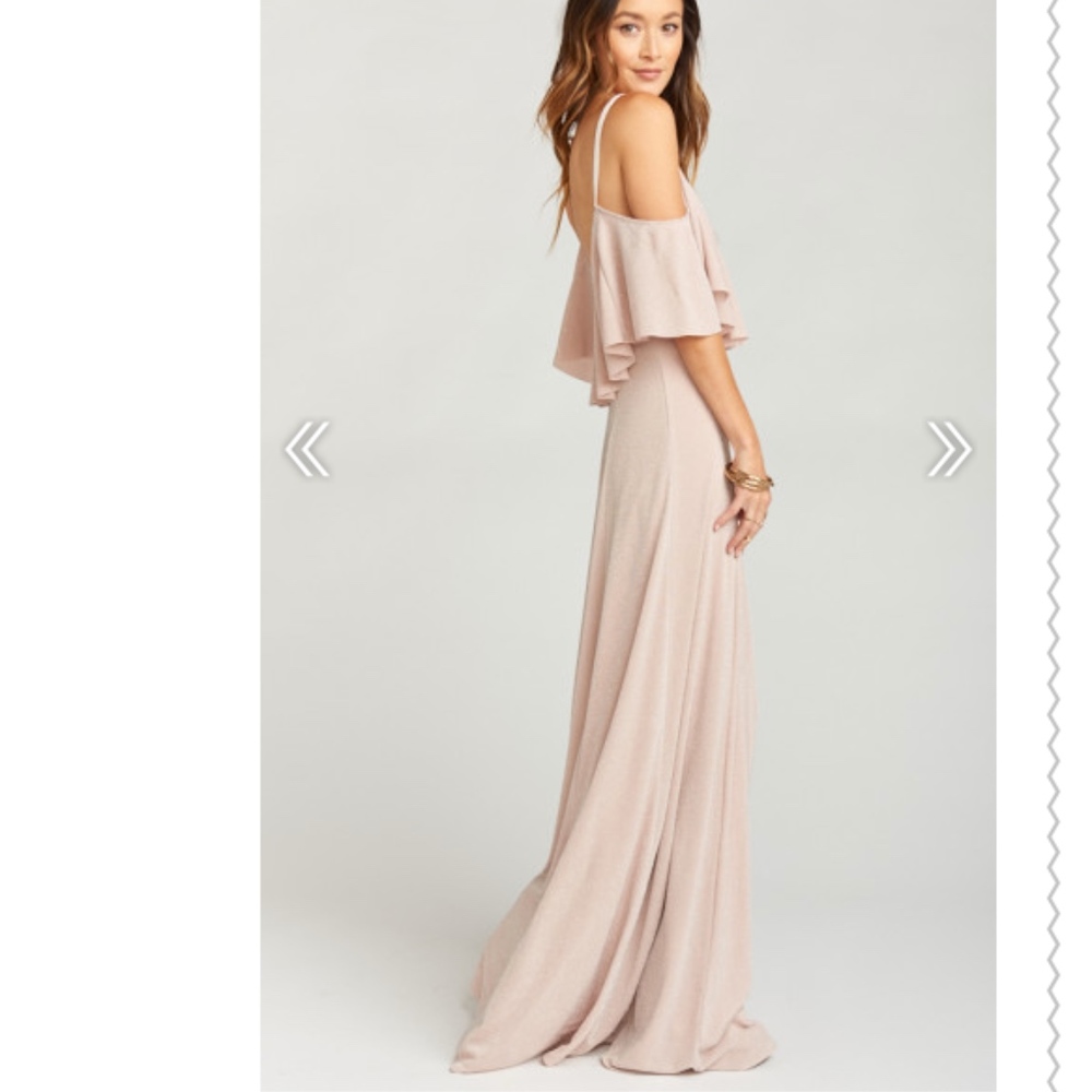MUMU RENEE RUFFLE MAXI DRESS - Picture 5 of 5